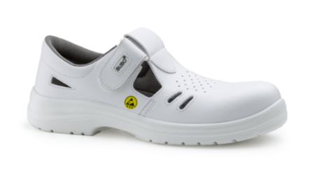 BUBO S1 ESD, Sandale de protecție din microfibră, bombeu compozit, lamelă antiperforație, talpă SRC, ESD [0]