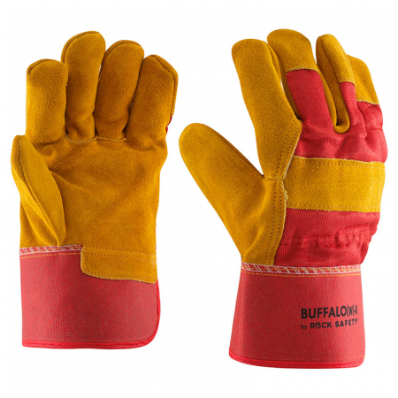 PROTECȚIA MÂINILOR - BUFFALO(W)-R, Mănuși de iarnă din piele șpalț de bovină, căptușite, pentru muncă grea