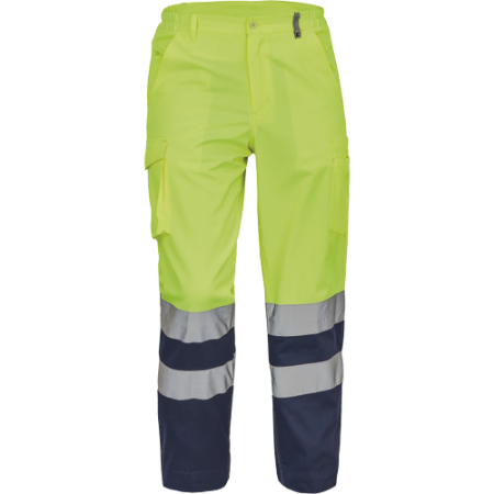 IMBRACAMINTE - BURGOS HV, Costum reflectorizant din poliester și bumbac, 200 g/mp