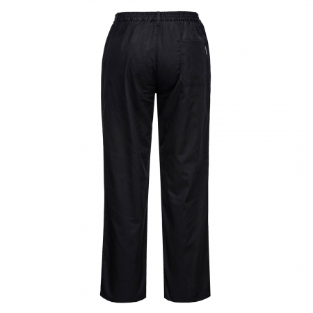 C071, Pantaloni în talie pentru femei, din poliester și bumbac, 190 g/mp [1]