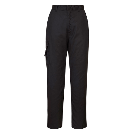Îmbrăcăminte REFLECTORIZANTĂ (HI-VIS) - C099, Pantaloni de lucru de damă din 65% poliester și 35% bumbac, țesătură Kingsmill, 190 g/mp