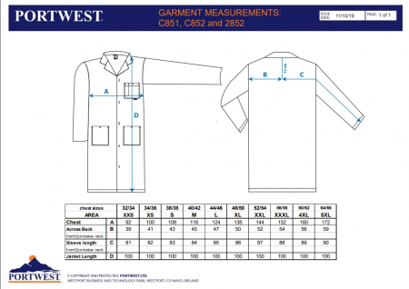 C851, Halat din bumbac Kingsmill, 305 g/mp [1]