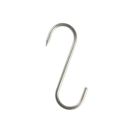 Lanțuri, cabluri și accesorii de ridicare - Cârlig inox tip "S" (set 5)