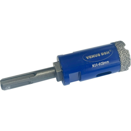 Burghie și dălți - Carotă diamantată M14 cu adaptor SDS, 20-105 mm