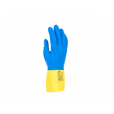 CASPIA, Mănuși de protecție chimică din latex natural 0, imersate în neopren [1]