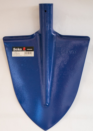 Scule și unelte - Cazma Ascuțită Albastră 1,1 kg, lungime 290 mm, lățime 265 mm