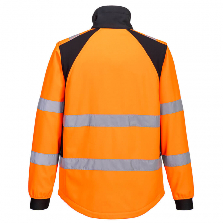 WX2 - CD875 , Jachetă HI-VIS tip Softshell, din poliester reciclat, 2 straturi, 280 g/mp [4]