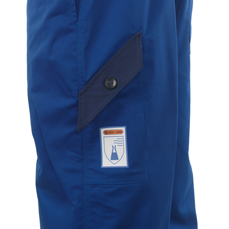 CHEMIC-BP, Pantaloni de lucru cu pieptar din tercot, 245 g/mp [7]