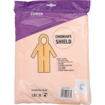 CHEMSAFE SHIELD, Combinezon antichimic din polipropilena [3]