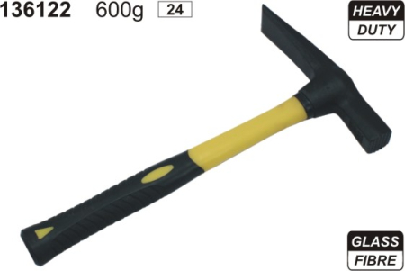 Scule și unelte - Ciocan Zidar tip tesla cu Coadă Fibră de Sticlă, greutate 0,6 kg