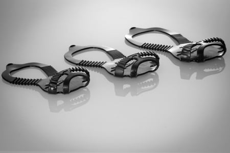 COVERGUARD CITY GRIP, Semi-tălpi antiderapante reutilizabile din cauciuc cu crampoane wolfram, protecție anti-alunecare până la -20°C [1]