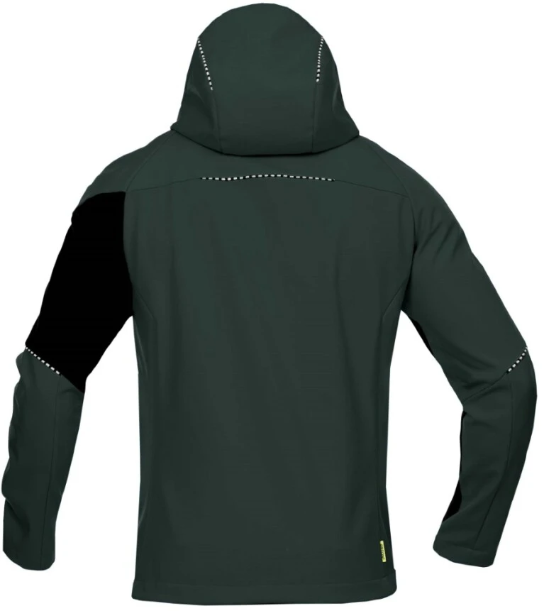CITYCONIC, Jachetă softshell SLIM FIT cu glugă detașabilă din poliester ElasticTech cu membrană TPU și căptușeală fleece [1]