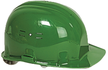 CLASSIC, Cască de protecție ventilată pentru uz general, calotă din polietilenă, suspensie din plastic cu fixare în 6 puncte, reglare cu clips (Pin Lock) [2]