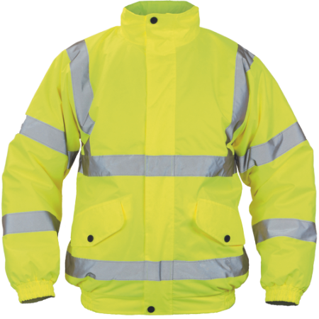 Îmbrăcăminte REFLECTORIZANTĂ (HI-VIS) - CLOTON HV, Jachetă reflectorizantă din poliester, 160 g/mp