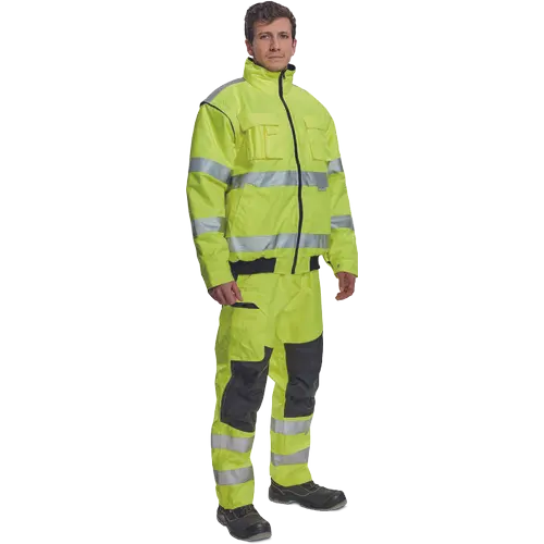 CLOVELLY, Jacheta de iarna reflectorizanta 2 in 1 din poliester 300D Oxford si PU [2]