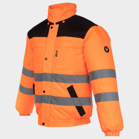 COLLINS HV 2.0, Set jachetă și pantaloni cu pieptar HI-VIS de iarnă, vatuit, din poliester, 130 g/mp [3]