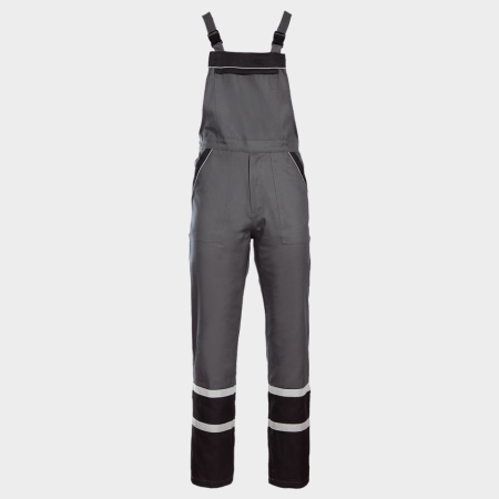 Pantaloni cu pieptar - COLLINS SUMMER, Pantaloni cu pieptar din bumbac, 240 g/mp