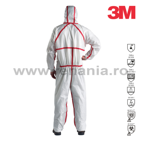 UNICĂ FOLOSINȚĂ - Combinezon de protecție chimică din polipropilenă microporoasă laminată
