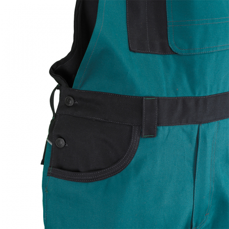 COMFORT BP, Pantaloni de lucru cu pieptar, 100% bumbac Twill, 250 g/mp [15]