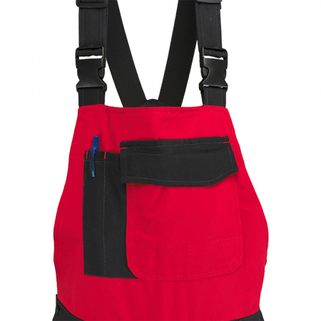 COMFORT BP, Pantaloni de lucru cu pieptar, 100% bumbac Twill, 250 g/mp [10]