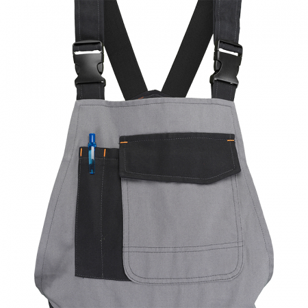 COMFORT BP, Pantaloni de lucru cu pieptar, 100% bumbac Twill, 250 g/mp [28]