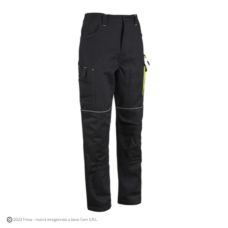 COMFORT TR, Pantaloni de lucru cu talie înaltă, 100% bumbac Twill, 250 g/mp [4]
