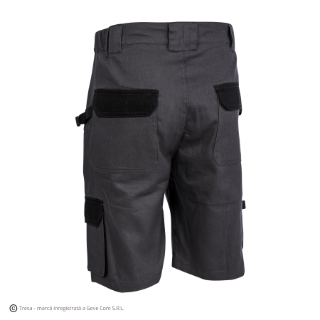 COMMANDER, Bermude din bumbac-poliester, cusături duble [3]