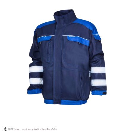 Jachete - COOL TREND REFLECT, Jacheta din bumbac 260g/mp, benzi reflectorizante
