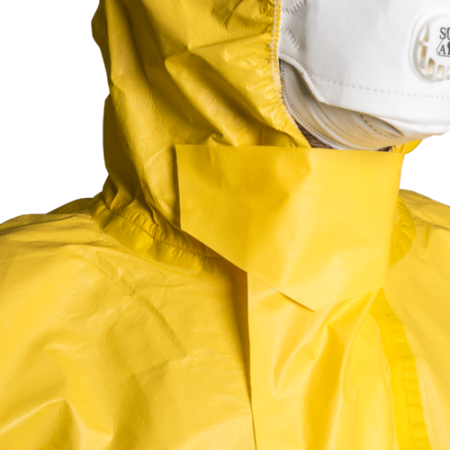 COVERCHEM 3X60, Combinezon de protecție chimică Tip 3b/4b/5b/6b din polietilenă filmată, antistatic, 90 g/mp [6]