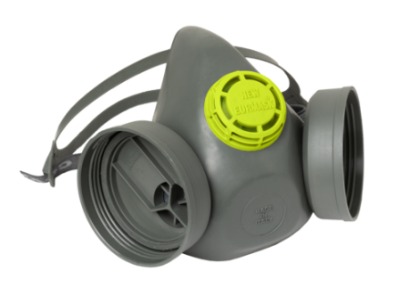 Coverguard 22102 Eurmask Duo, Semimască de protecție respiratorie cu 2 filtre și supapă de expirație, EN 140:1998 [5]