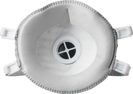 Coverguard 23236 Mască de protecție respiratorie FFP2 NR D VO cu supapă, strat carbon activ, cutie 5 bucăți [4]