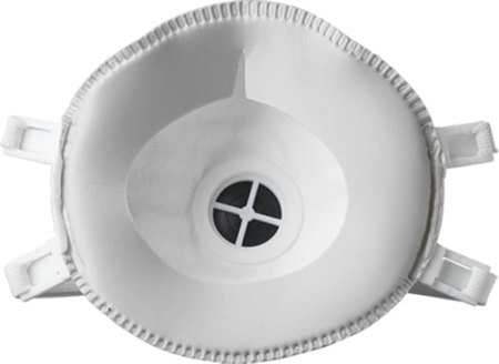 Coverguard 23306 Mască de protecție respiratorie FFP3 NR D cu supapă, formă cupă premium, cutie 5 bucăți [4]
