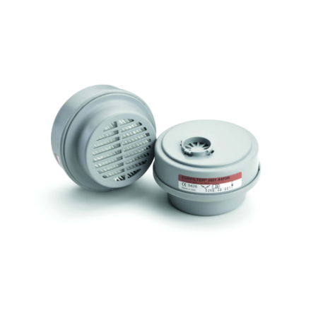 Filtre - COVERGUARD 6REF360 – Cartuș filtrant A2P3R pentru semimăști ETNA și PANAREA TWIN cu racord baionetă EN 14387 [cutie 4 bucăți]