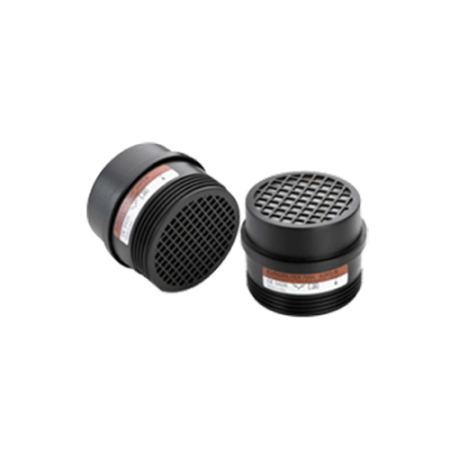 COVERGUARD 6REF420 – Cartuș filtrant A2P3R pentru semimască EURMASK cu racord filetat special EN 14387 [cutie 6 bucăți] [2]