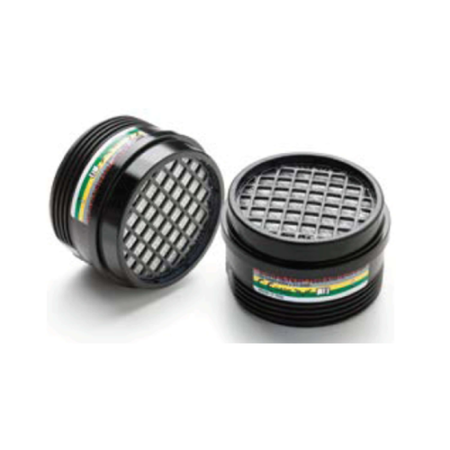 COVERGUARD 6REF430 – Cartuș filtrant A1B1E1K1P3 pentru semimască EURMASK cu racord filetat special EN 14387 [cutie 6 bucăți] [0]