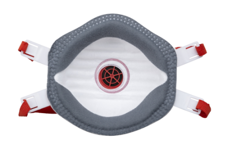 COVERGUARD 6RES130 – Semimască FFP3 NR cu supapă pentru protecție la pulberi și aerosoli toxici EN 149:2001+A1:2009 [cutie 10 bucăți] [1]