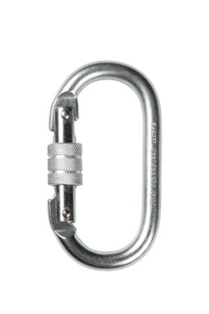 Dispozitive de ancorare și conectare - COVERGUARD ANEO, carabină din oțel cu șurub, deschidere 18 mm