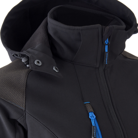 COVERGUARD ANTILOPE, Jachetă Softshell cu glugă detașabilă, din poliester și elastan, 350 g/mp [6]