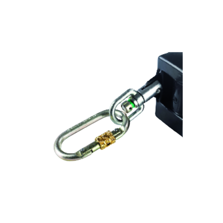 COVERGUARD BOREAS, opritor de cădere retractabil cu chingă 2,5 m și absorbitor de energie [1]