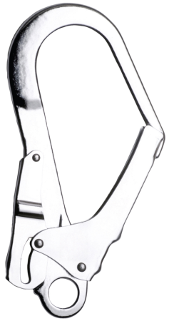 Dispozitive de ancorare și conectare - COVERGUARD CADO AZ022, carabină din oțel galvanizat cu deschidere mare 55 mm și blocare automată