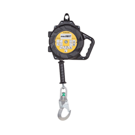 Sisteme de oprire a căderii - COVERGUARD CADO CR250V, opritor de cădere retractabil cu cablu oțel 6 m, utilizare verticală