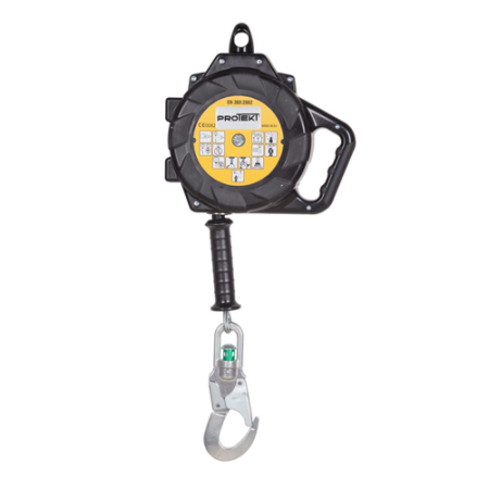 COVERGUARD CADO CR250V, opritor de cădere retractabil cu cablu oțel 6 m, utilizare verticală [0]