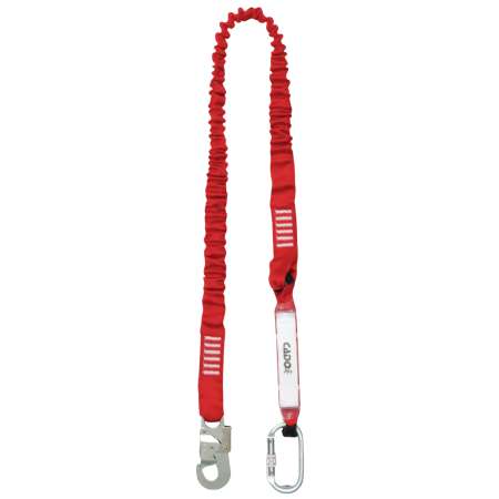 Mijloace de legatură și absorbitoare de energie - COVERGUARD CADO ENERGY-R MOABM-LE, absorbitor de energie cu chingă flexibilă și carabine, 2 m