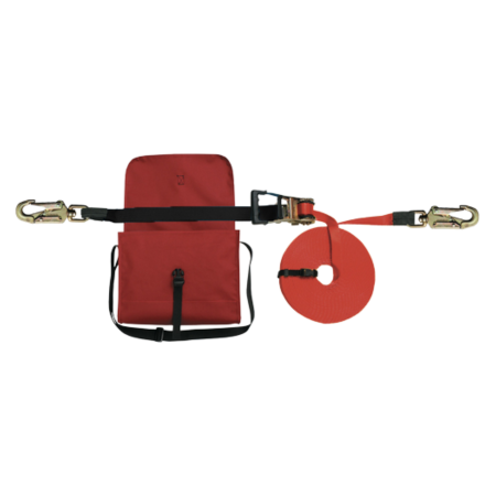 Sisteme stationare | Linia vietii - COVERGUARD CADO HORIZONT AE320, linia vieții temporară orizontală din poliester, 20 m, 3 utilizatori