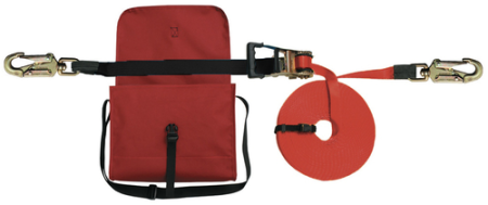 COVERGUARD CADO HORIZONT AE320, linia vieții temporară orizontală din poliester, 20 m, 3 utilizatori [0]