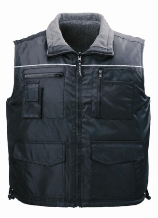 COVERGUARD CARISTE, Vestă reversibilă din poliester Oxford, cu căptușeală fleece 280 g/mp [7]