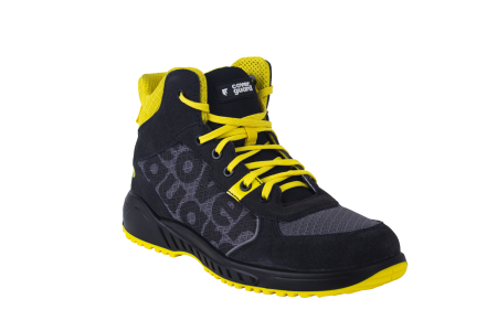 Bocanci - COVERGUARD CLAW SWIFT HIGH S1P ESD SRC, Bocanci de protecție din poliester și piele nubuc, bombeu aluminiu, lamelă textilă antiperforație, antistatici (ESD), talpă PU2D antiderapantă