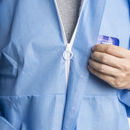 Coverguard Coverpro 5s11 Combinezon De Protecție Chimică Antistatic Tip 5 6 Din Sms 50 G Mp [2]