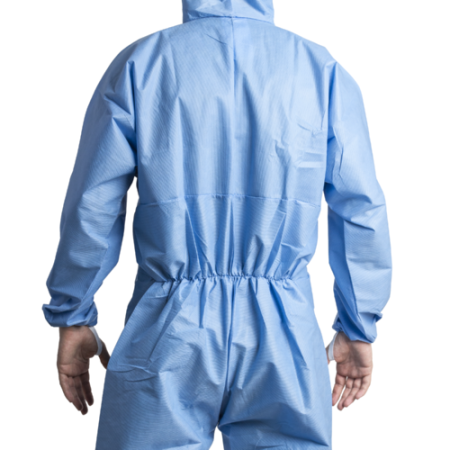 Coverguard Coverpro 5s11 Combinezon De Protecție Chimică Antistatic Tip 5 6 Din Sms 50 G Mp [1]