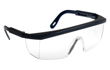 Coverguard Ecolux Ochelari De Protectie Cu Lentila Incolora Fumurie Protectii Laterale [0]